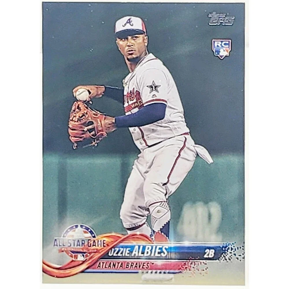 2018 Topps Update Ozzie Albies #US162 ASG Rookie Atlanta Braves RC